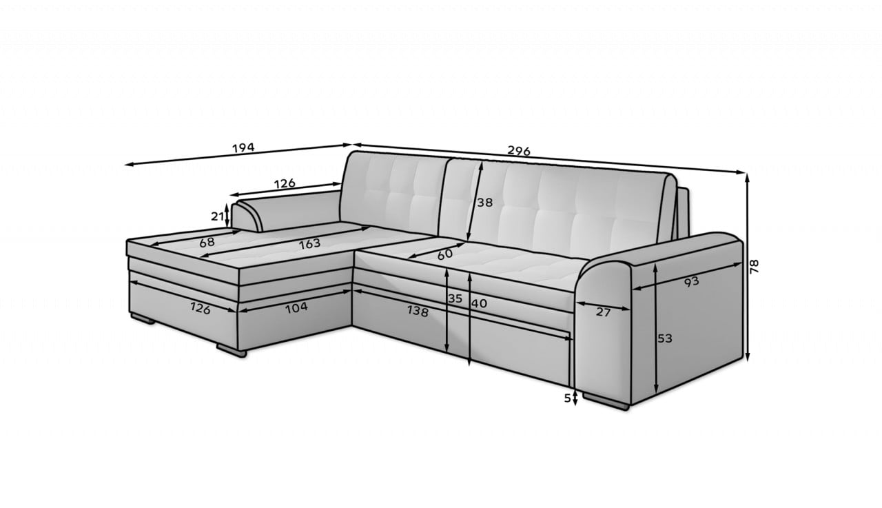 Coltar extensibil Sorento pe dreapta Omega 91/Soft 11 - 3 | YEO