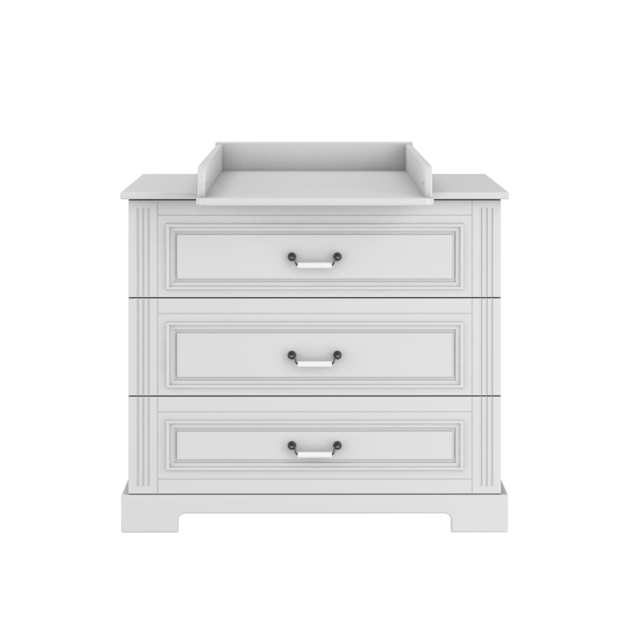 Comoda eleganta Ines alba L102 cm - 5 | YEO