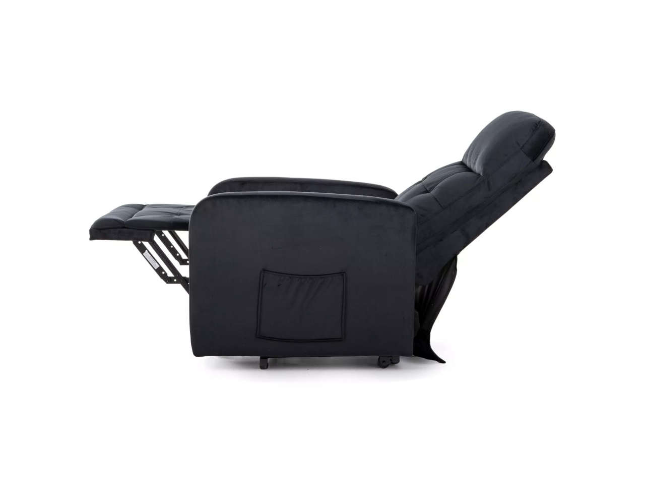 Fotoliu Otus II velvet negru Blu19 H100 cm - 2 | YEO