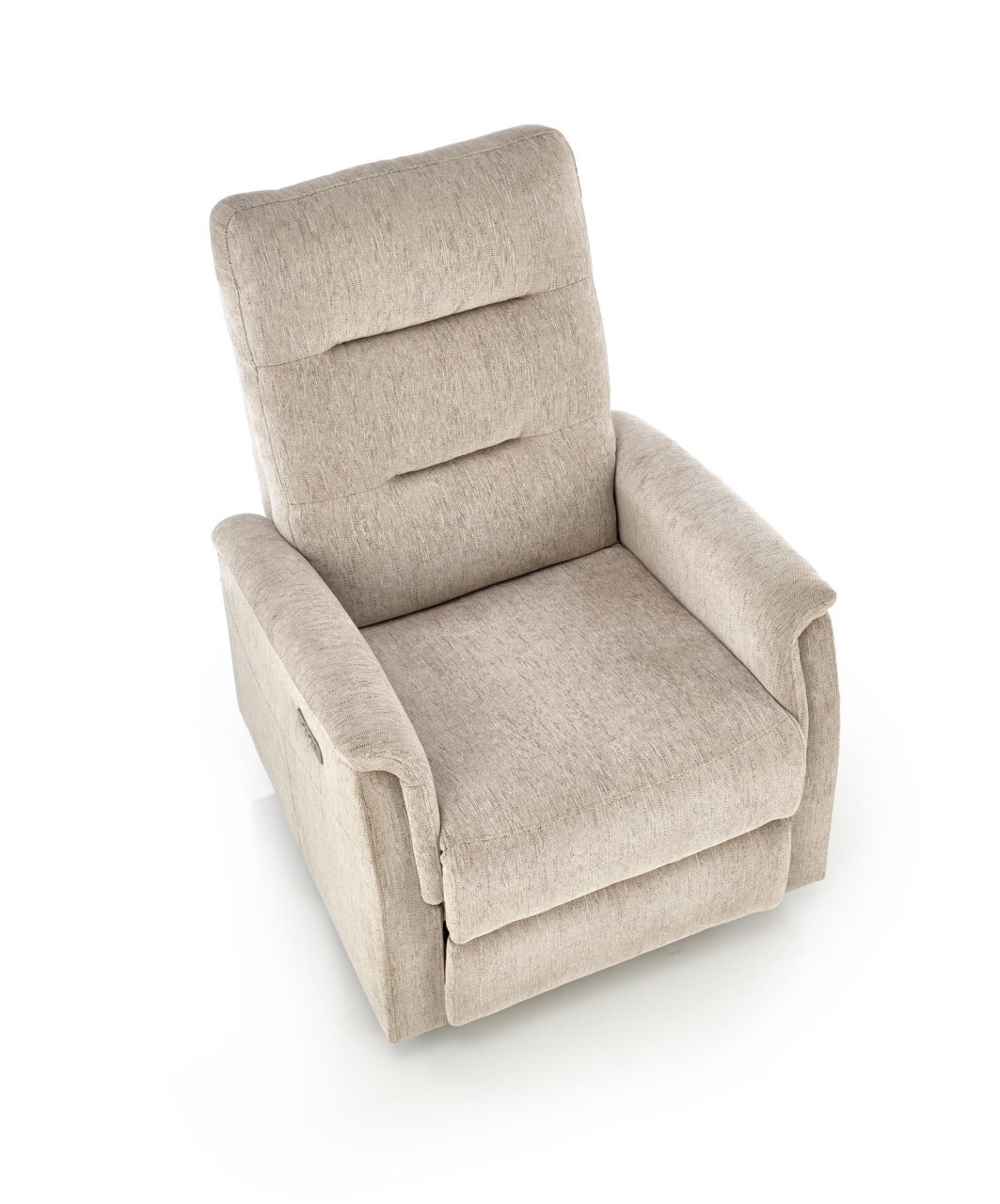 Fotoliu recliner Jamal stofa bej H105 cm - 3 | YEO