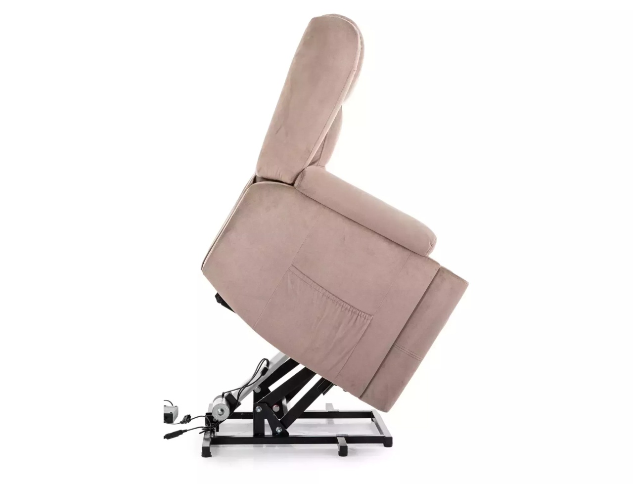 Fotoliu recliner Minos velvet bej inchis Blu40 - 4 | YEO