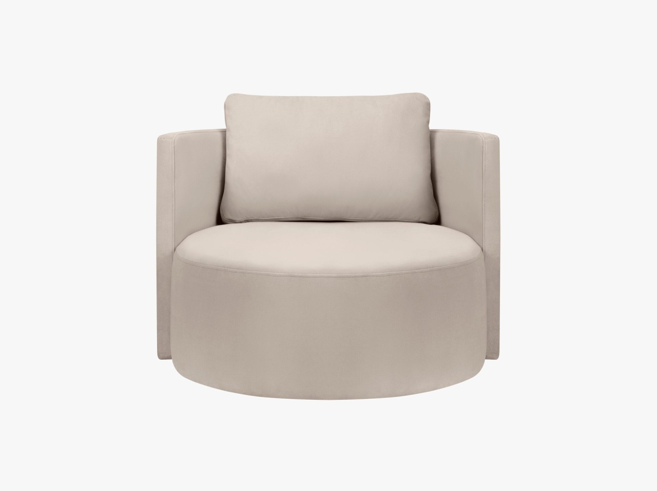 Fotoliu rotativ Bliss catifea L92 cm - 3 | YEO