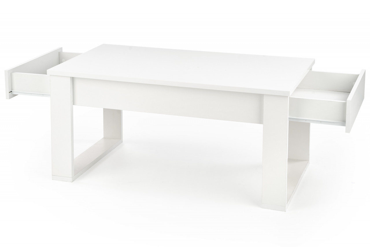 Masa de cafea dreptunghiulara Nea alba L110 cm - 4 | YEO