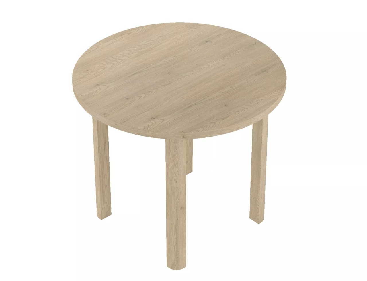 Masa rotunda Adam stejar cremona torro ø80 cm - 1 | YEO
