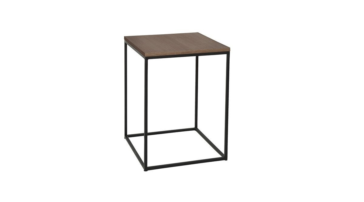 Masuta de cafea Atlantis nuc / negru