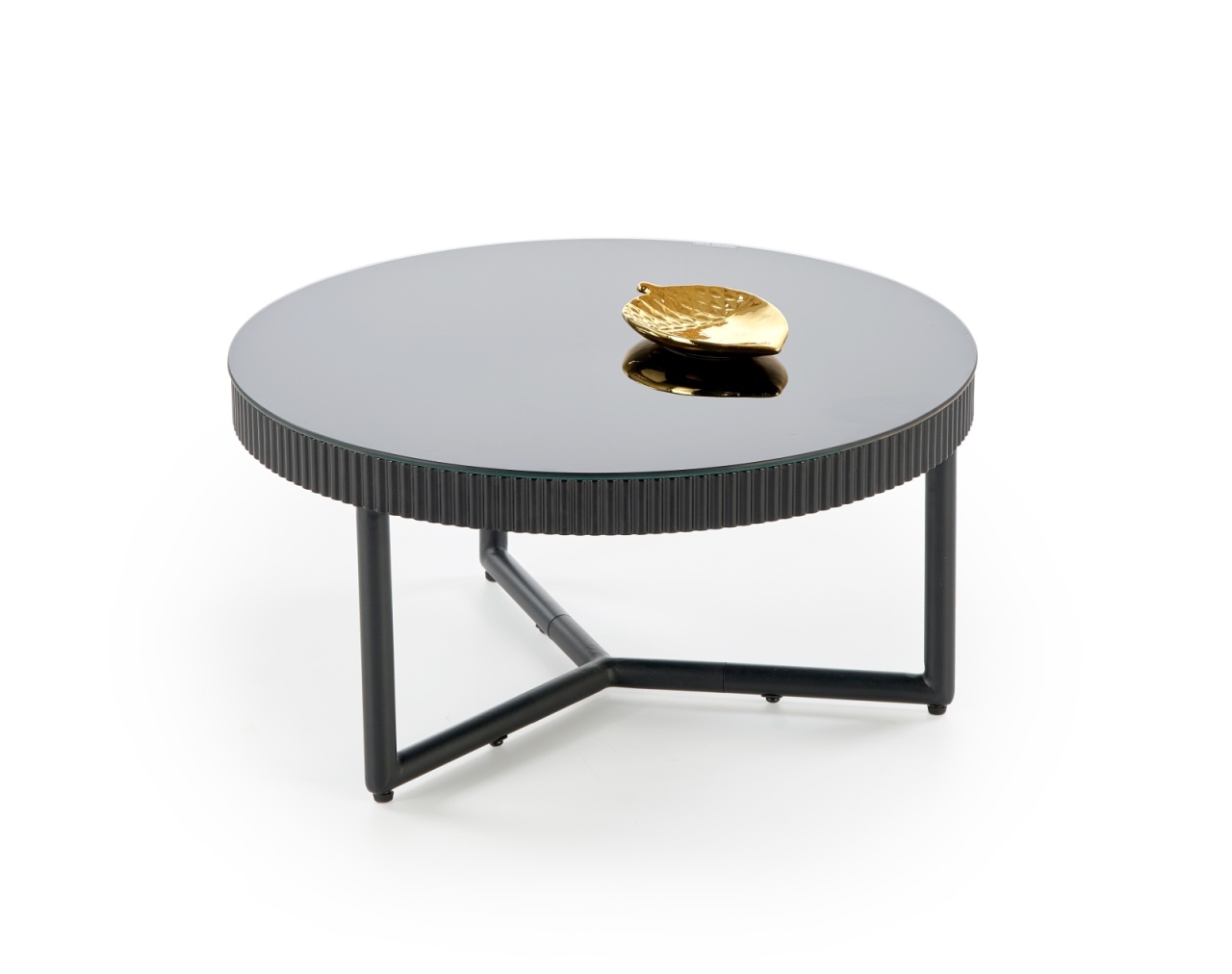 Masuta de cafea Cosmo S neagra ø60/h30 cm