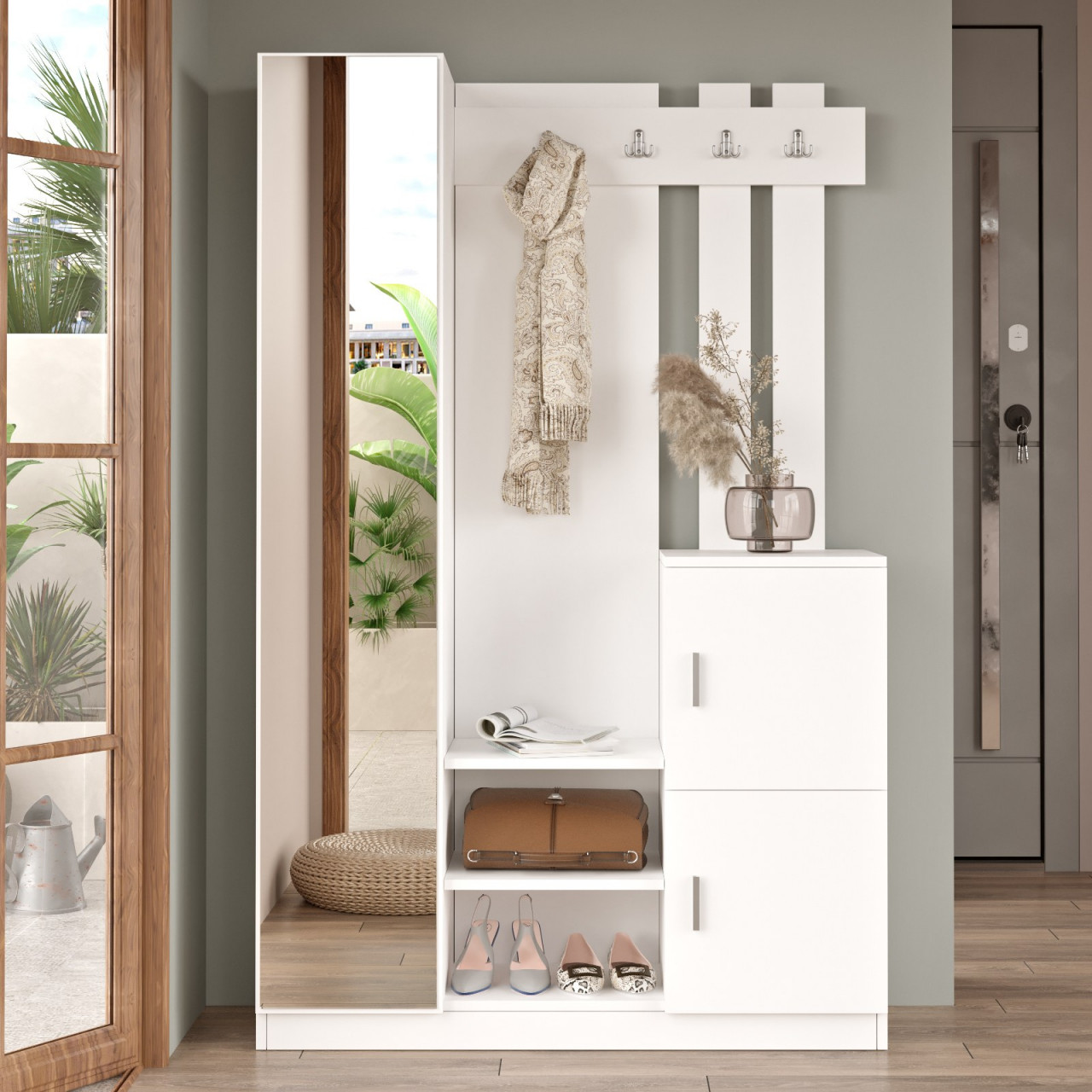 Mobilier de hol DD7-W alb