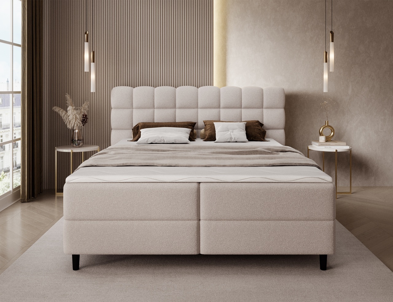 Pat boxspring Camma 140x200 cm Royal 04