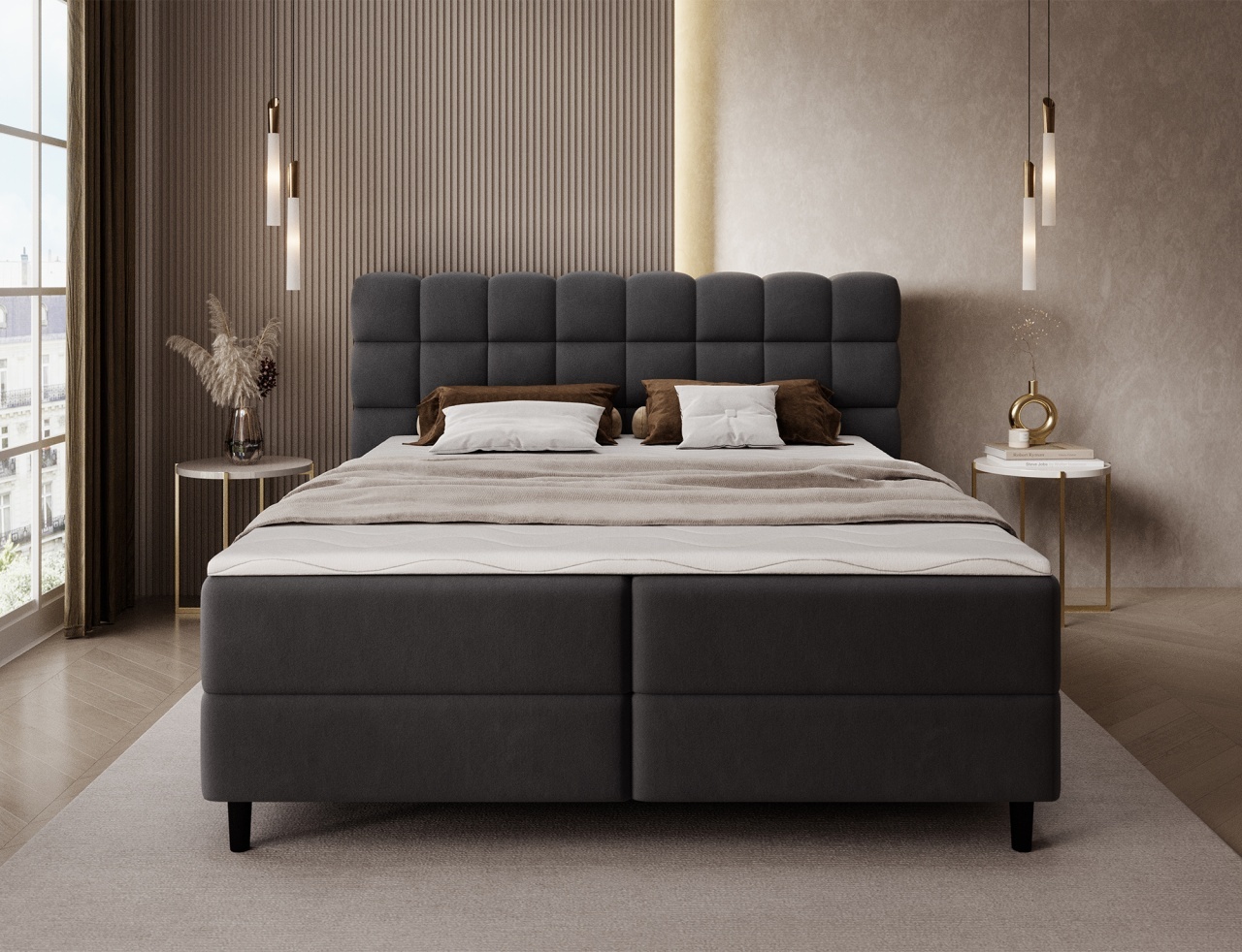 Pat boxspring Camma 180x200 cm Royal 01