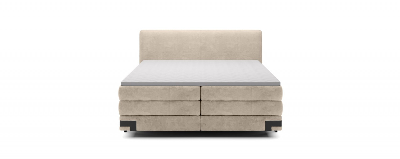 Pat tapitat boxspring Valente 160x200 cm - 4 | YEO