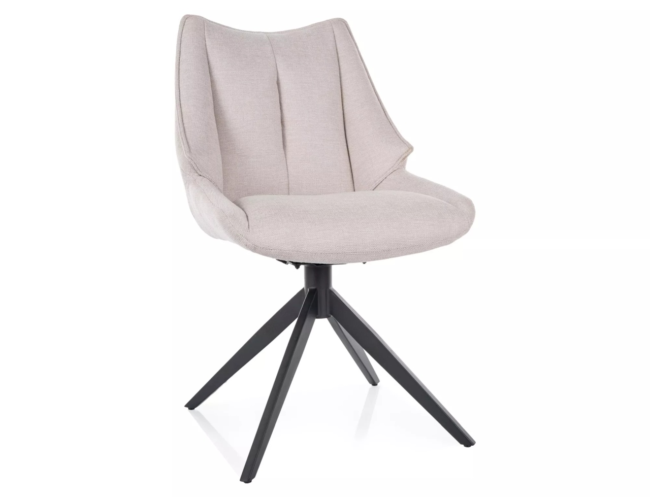 Scaun Coda bej deschis/negru Brego22