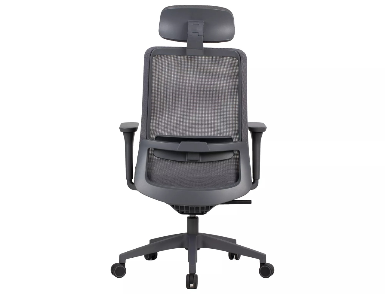 Scaun de birou Q718H gri - 3 | YEO