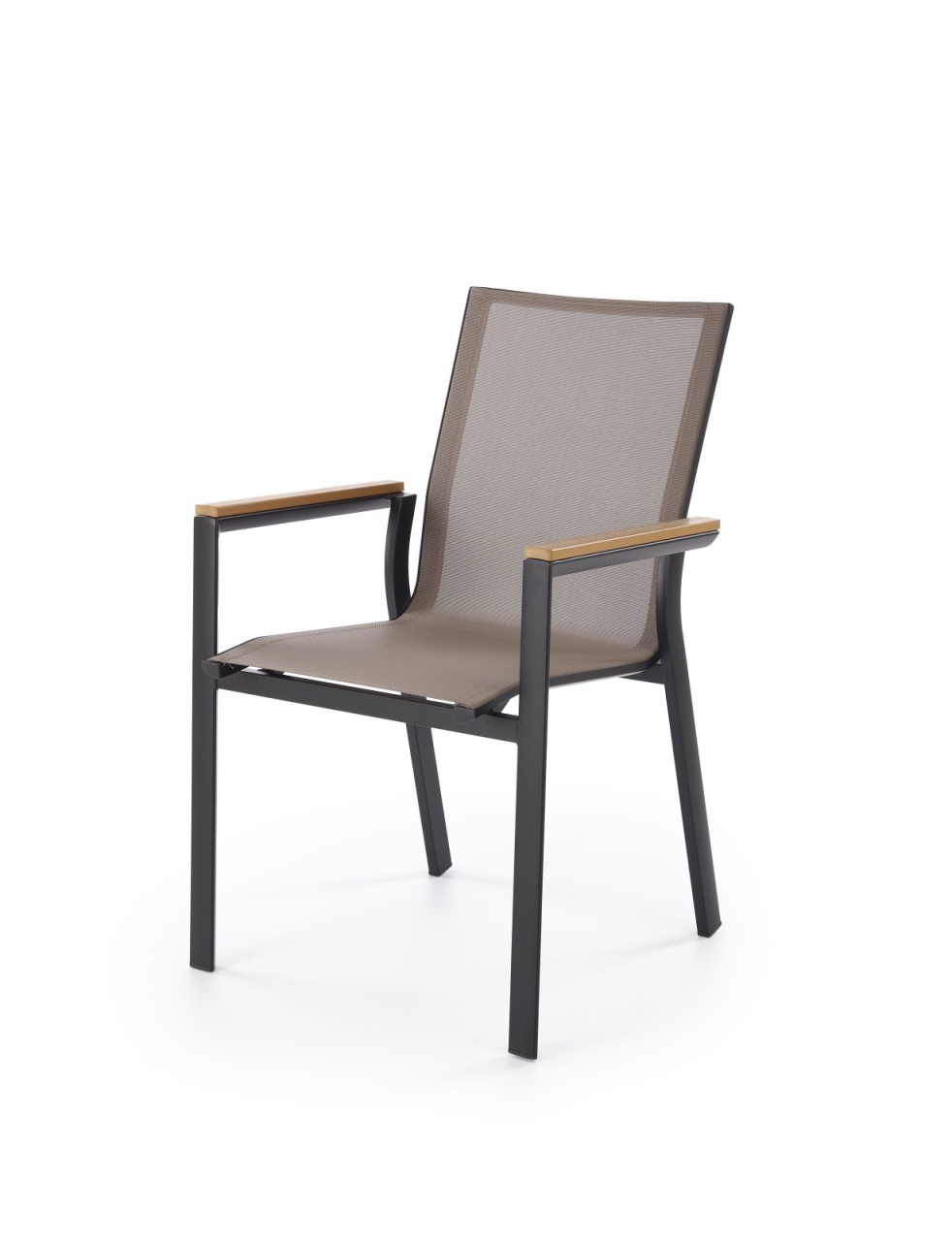 Scaun Fierro negru/gri/maro H88 cm