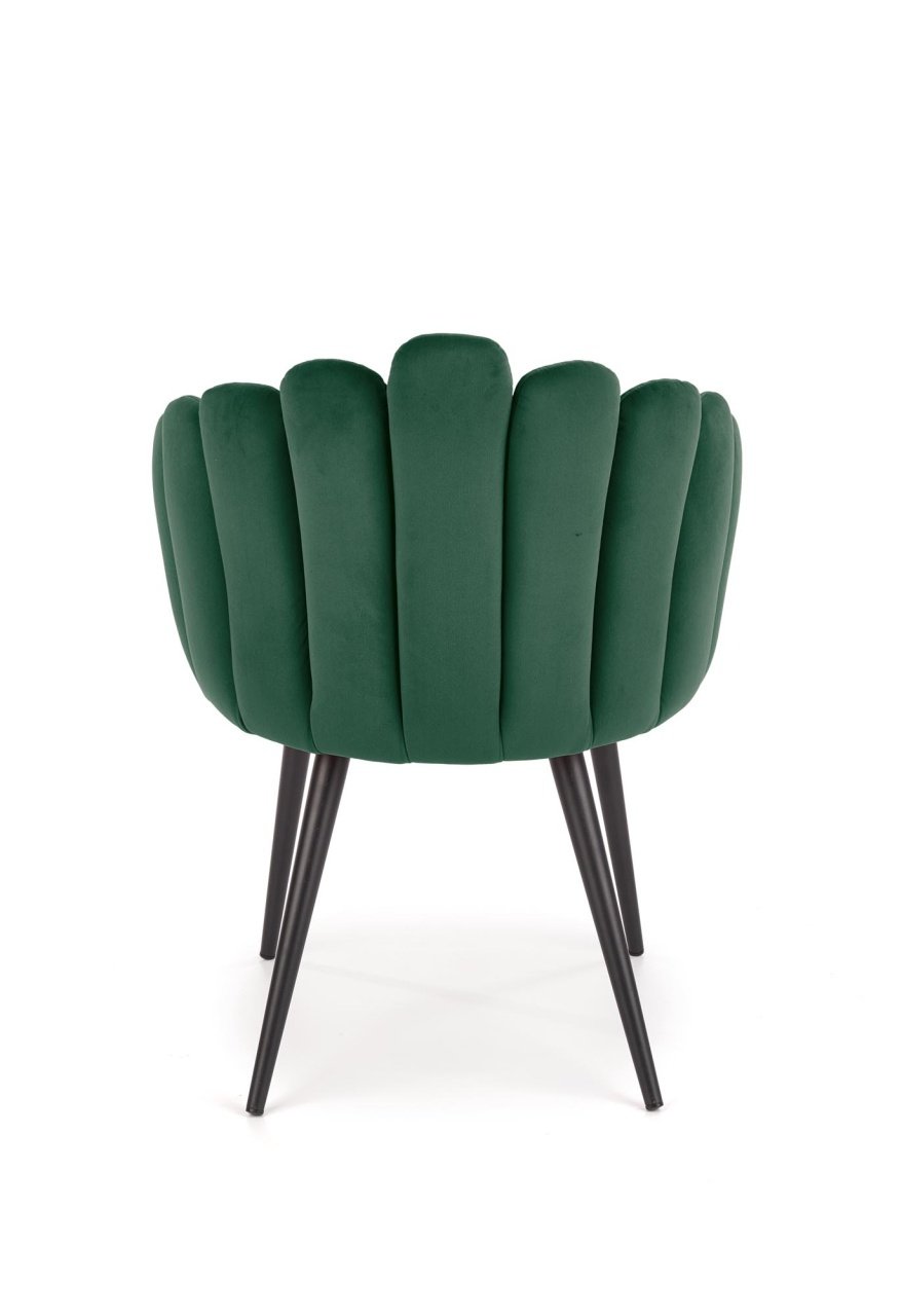 Scaun K410 velvet verde - H85 - 2 | YEO