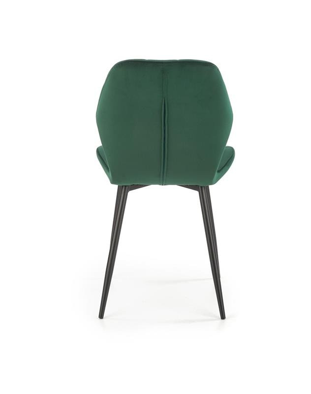 Scaun K453 velvet verde - 1 | YEO