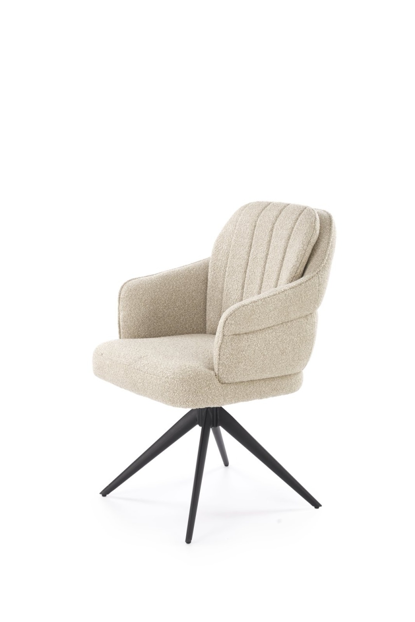 Scaun K570 stofa bej H92 cm
