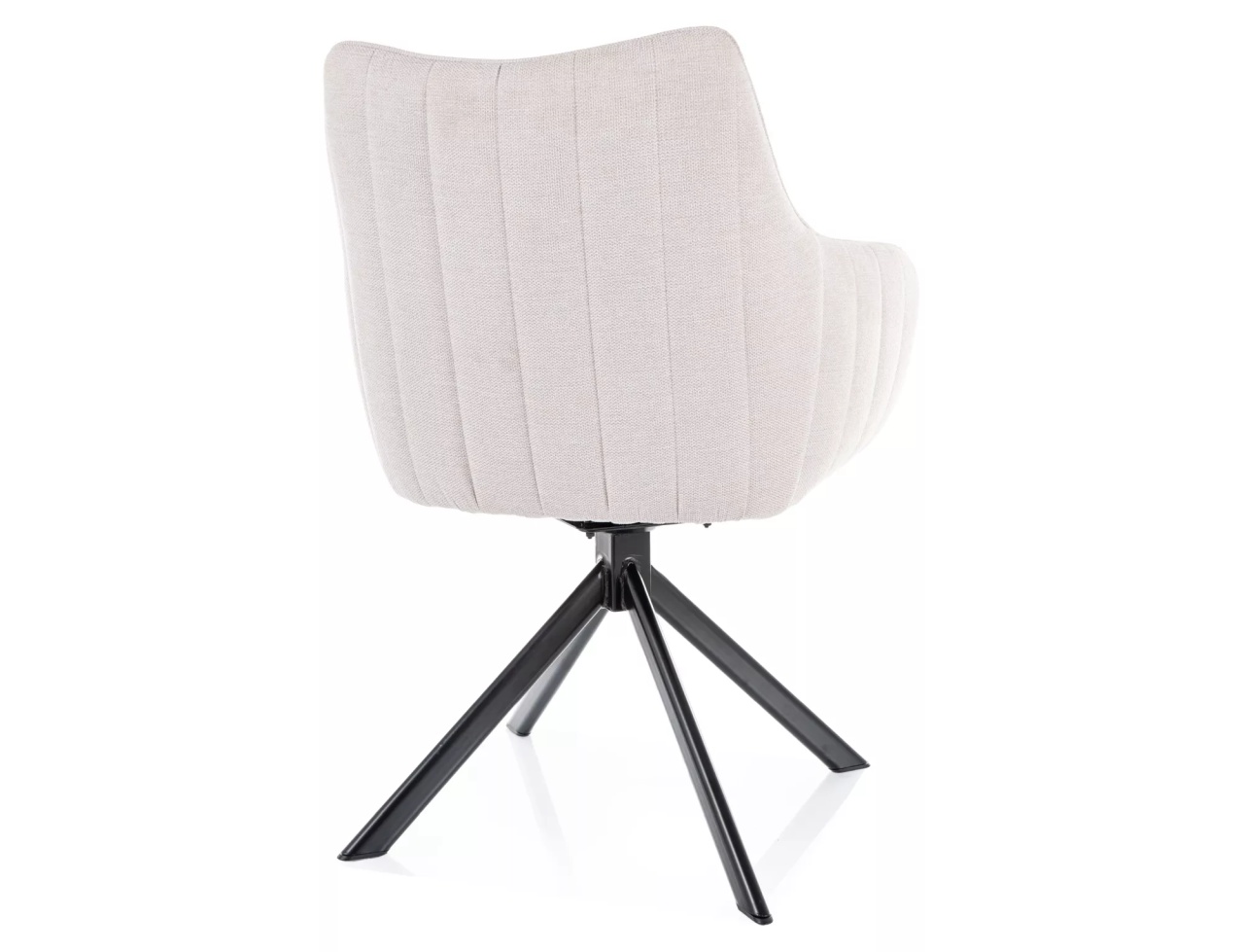 Scaun rotativ Azalia bej deschis/negru Brego22 - 1 | YEO