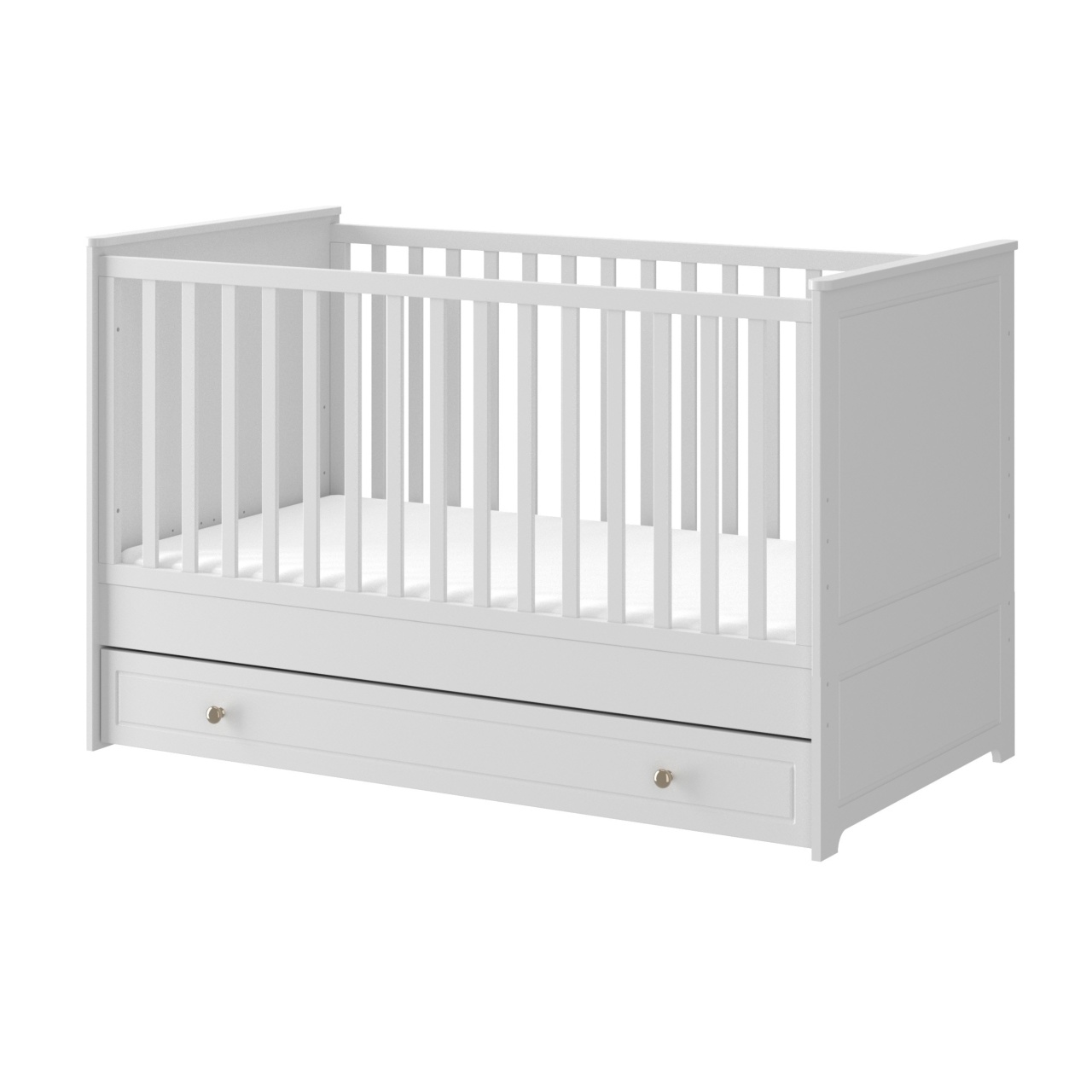 Sertar pentru pat Marylou alb 90x200 cm - 2 | YEO