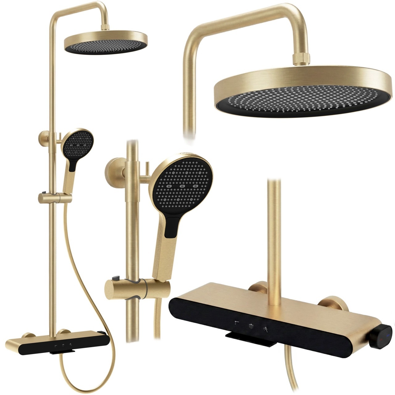 Set dus REA Farel Brush Gold