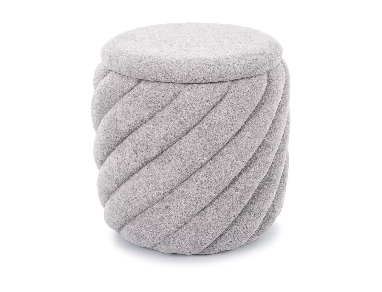 Taburet Pelaro gri deschis Tap.256