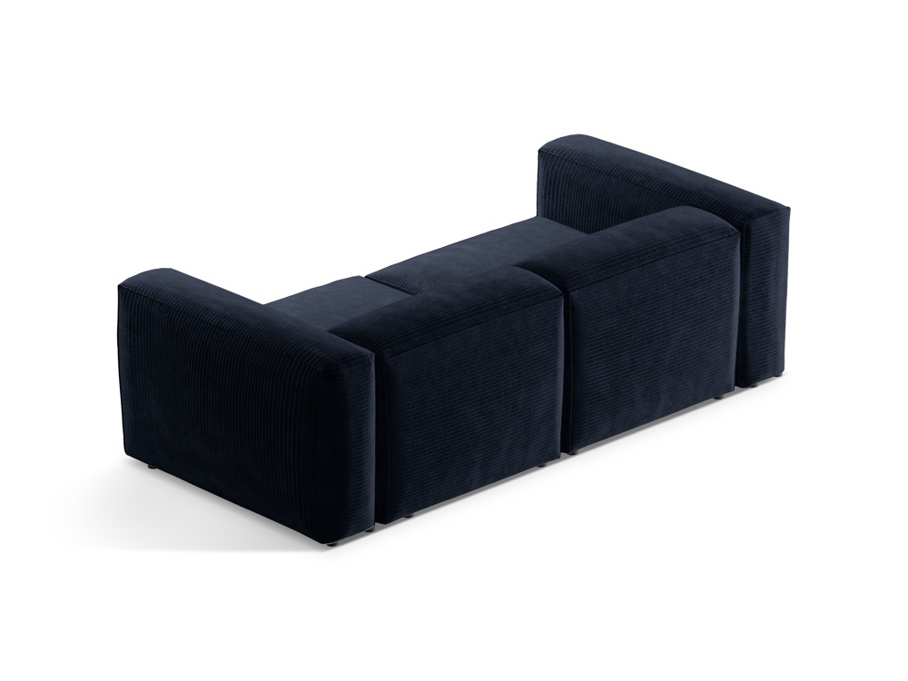 Canapea 2 locuri Bergamo velur reiat L224 cm - 4 | YEO