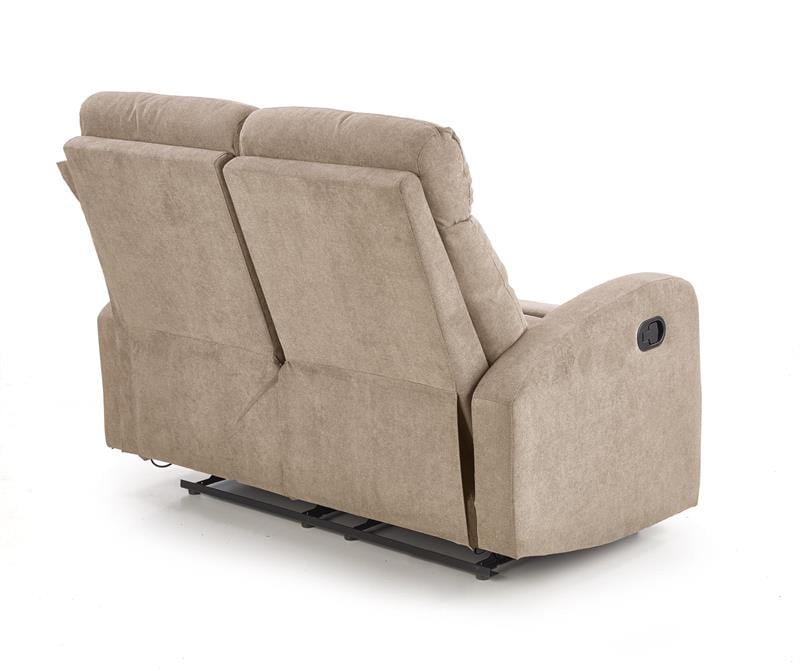 Canapea recliner Oslo 2S stofa bej H100 cm - 3 | YEO