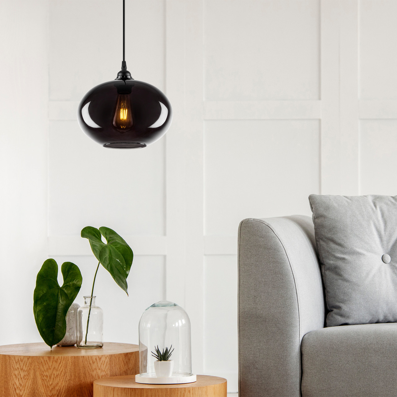 Candelabru Smoked - 050