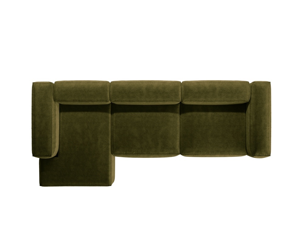 Coltar 4 locuri Bergamo velur reiat L344 cm - 4 | YEO