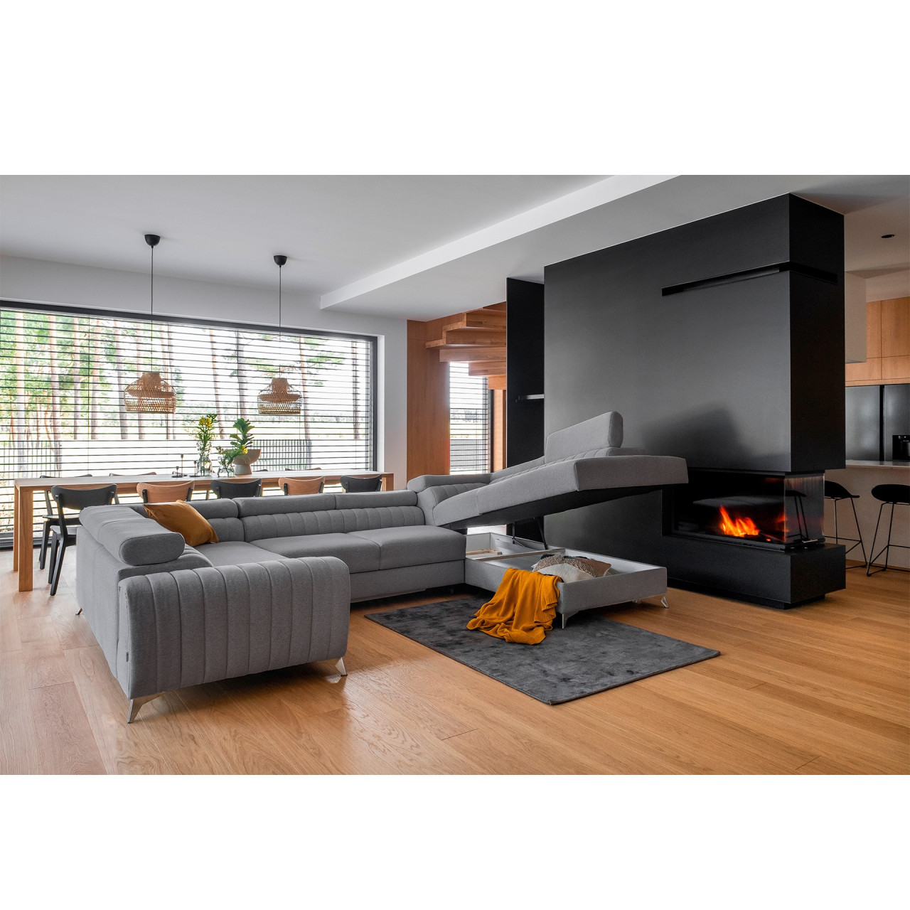 Coltar extensibil Louis pe dreapta Poco 4 - 4 | YEO