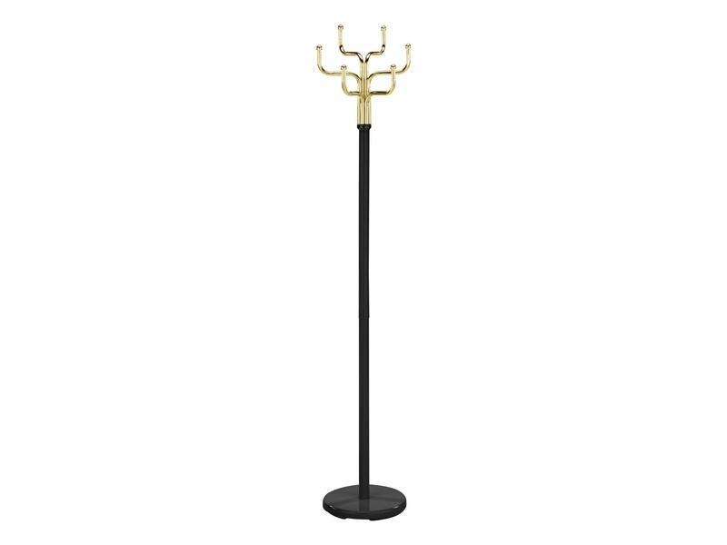 Cuier Cosmic negru/auriu H176 cm