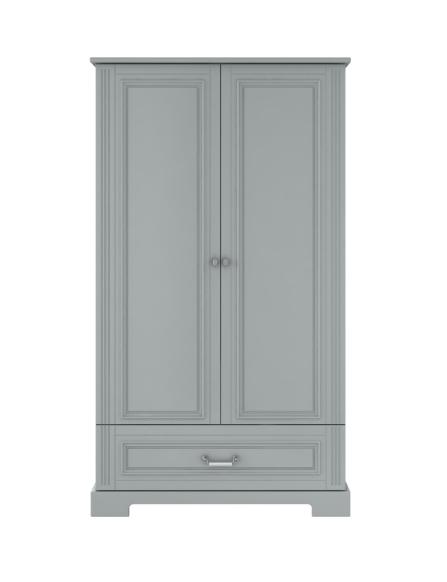 Dulap elegant Ines gri H180 cm - 3 | YEO