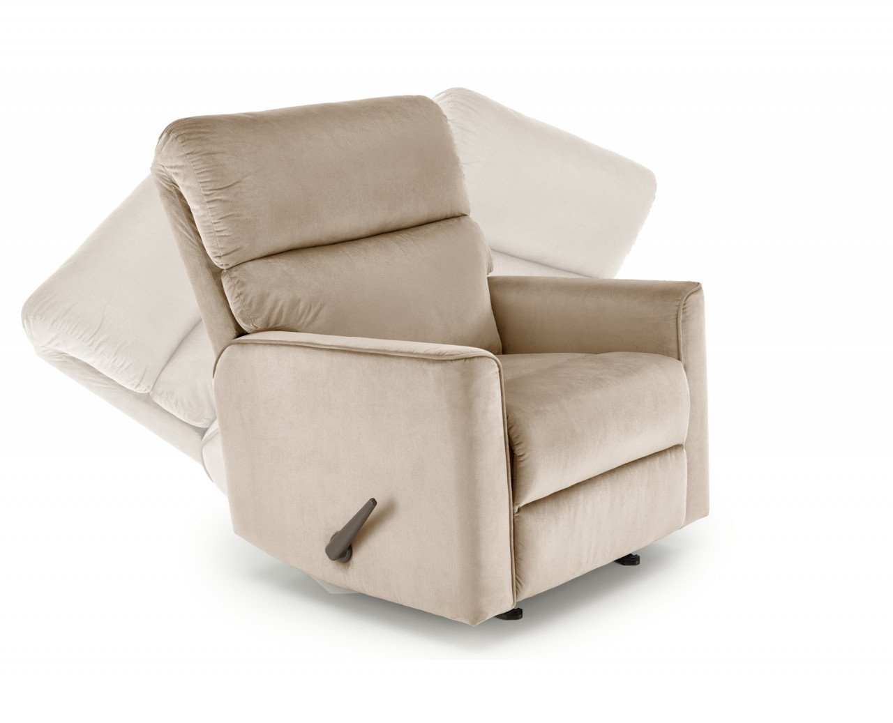 Fotoliu recliner Karim stofa bej H103 cm - 2 | YEO