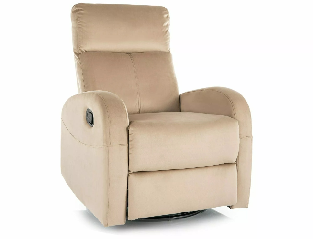 Fotoliu recliner Olimp velvet bej Blu28