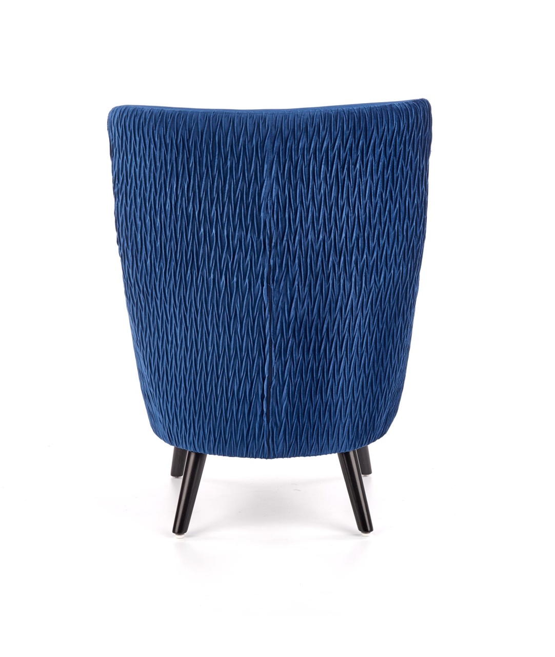 Poze Fotoliu tapitat Ravel Velvet albastru – H100 cm homewish.ro