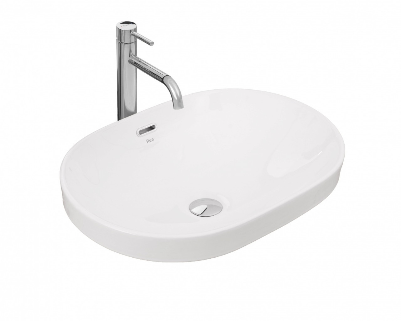 Lavoar Arleta alb ceramica sanitara - 59 cm