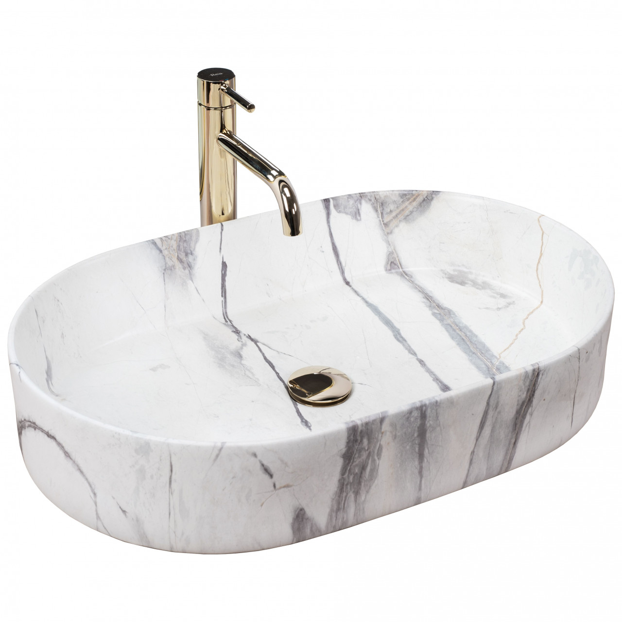 Lavoar pe blat Rea Nadia 60 Sand