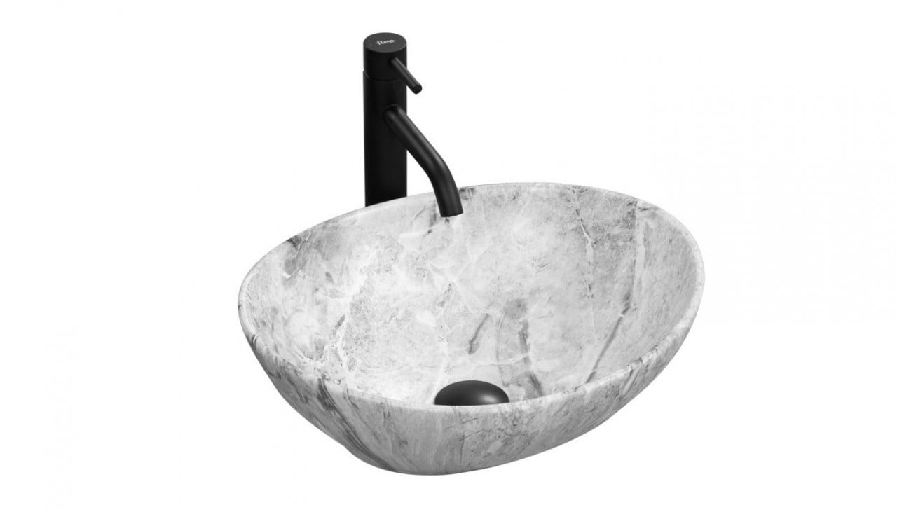 Lavoar Sofia Stone ceramica sanitara - 41 cm