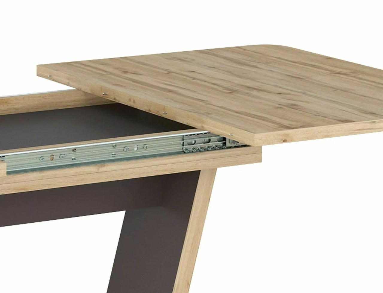 Masa extensibila Nigel stejar wotan/maro L120-160xl80 - 1 | YEO