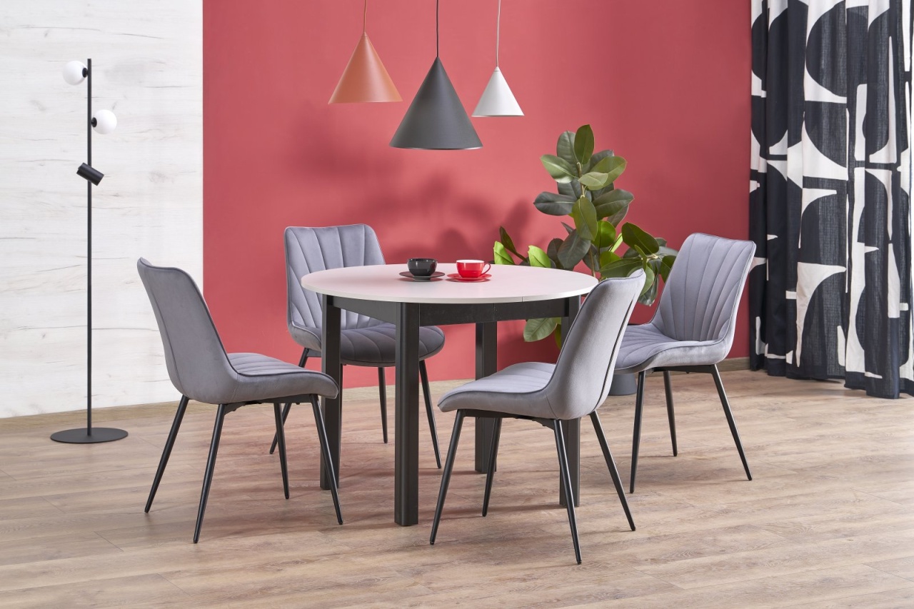 Masa extensibila Ringo casmir/negru L102-142 cm - 1 | YEO