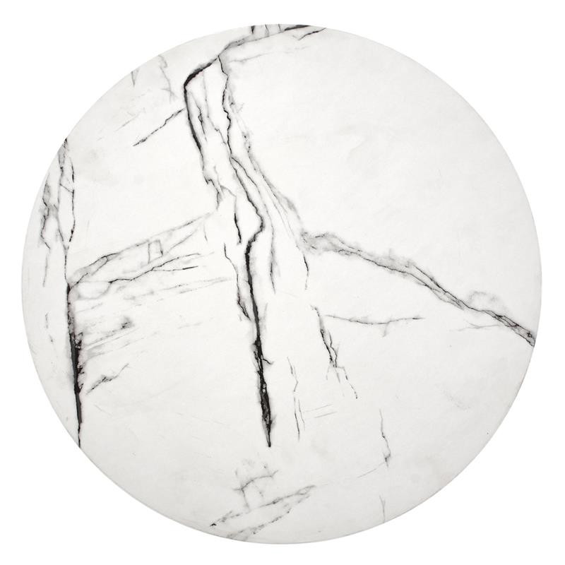 Masuta cafea Antica M marble alba – H41 cm - 1 | YEO