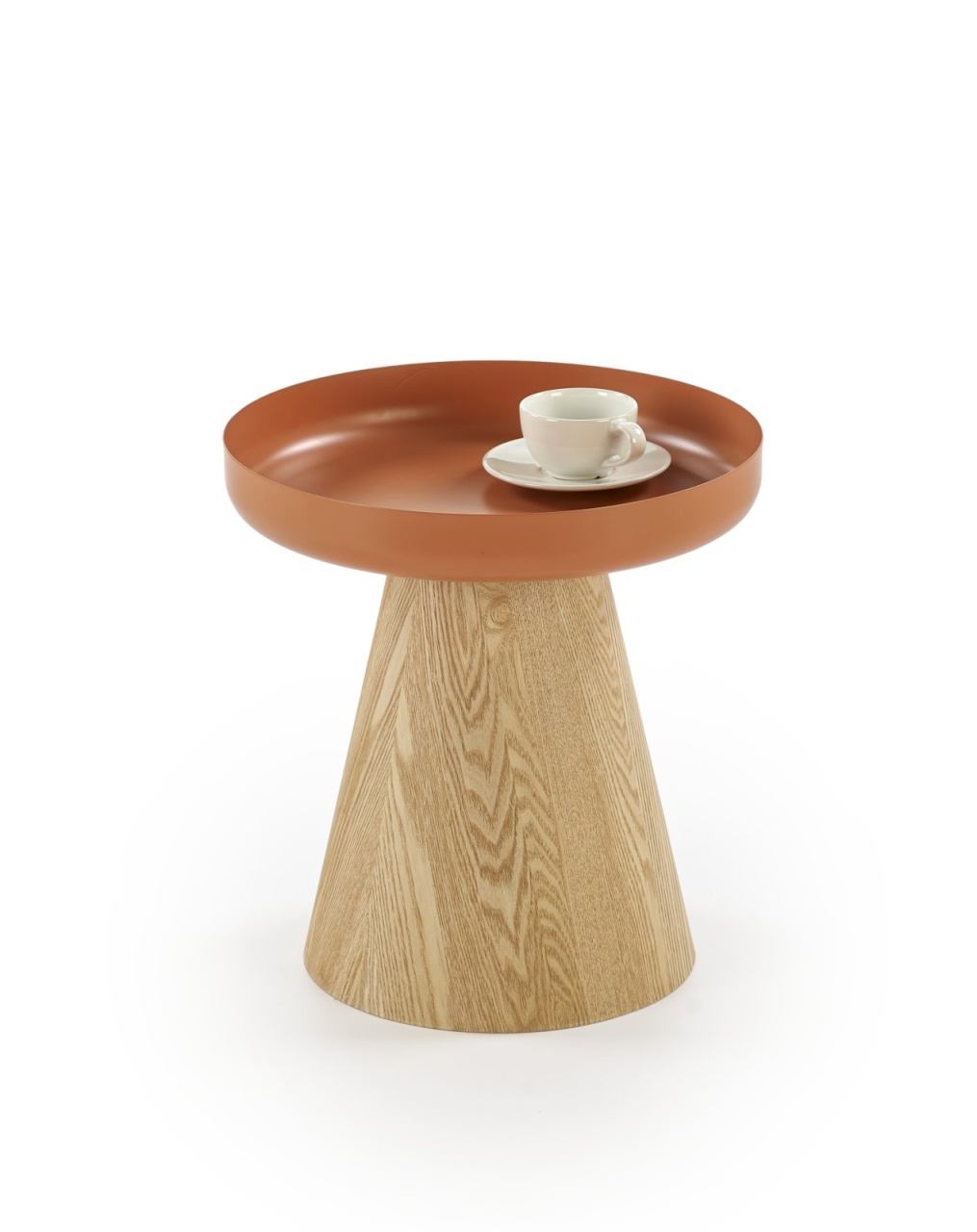 Masuta de cafea Gina natur/cinnamon ø40/h42 cm