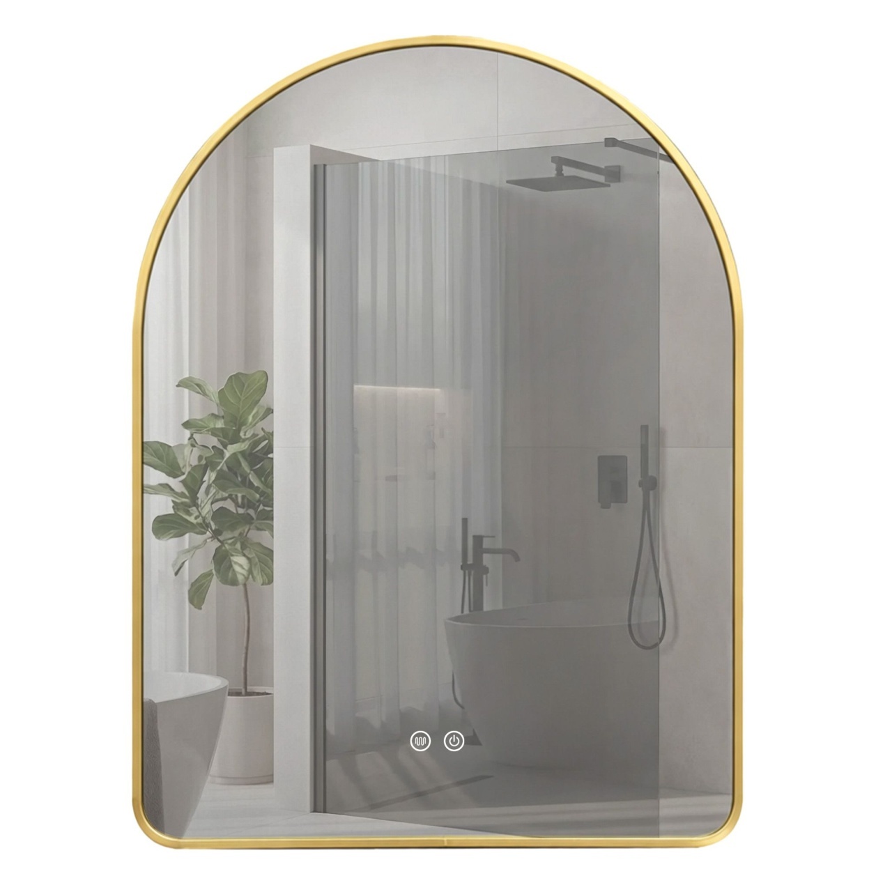 Oglindă LED 90x60cm TOP-1