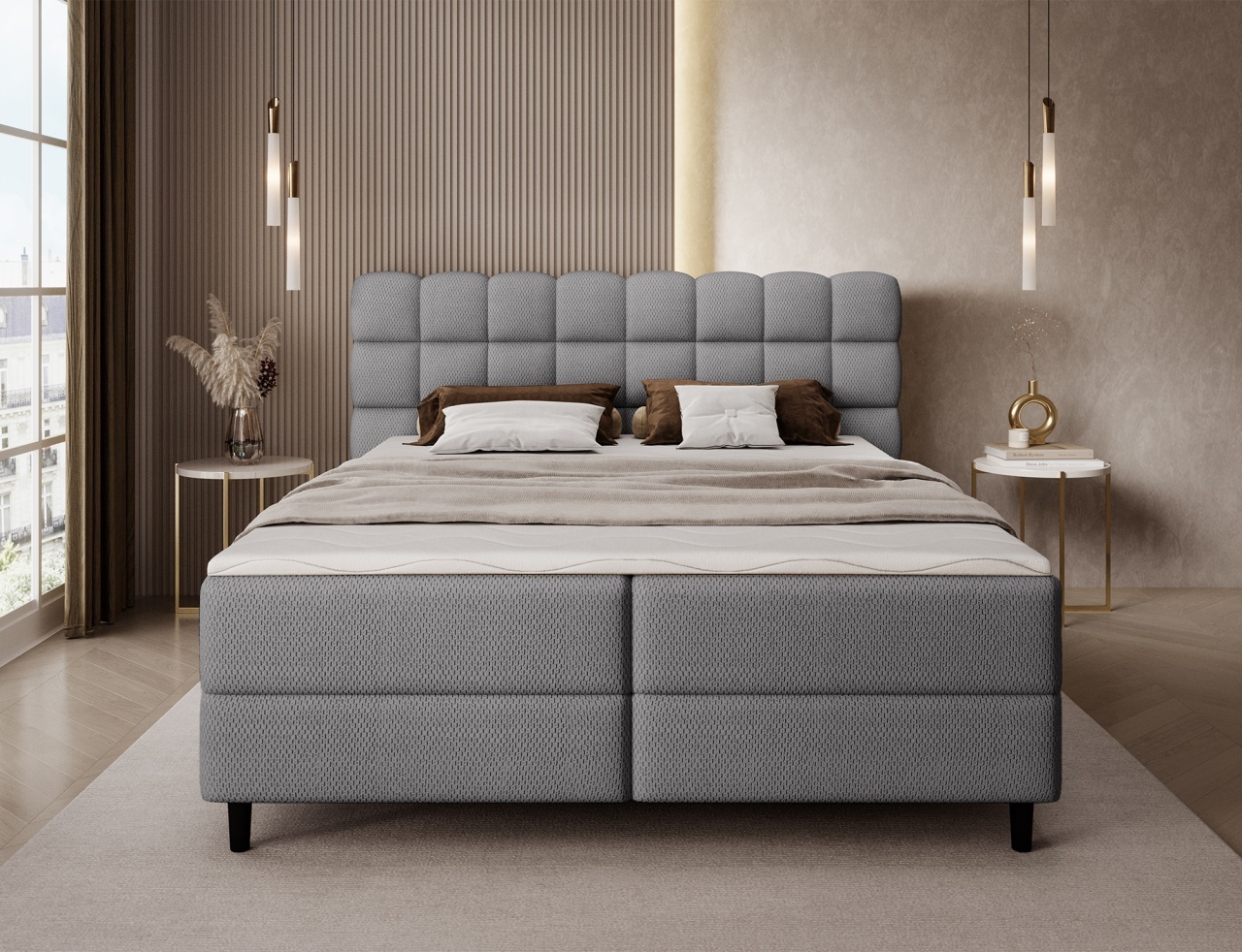 Pat boxspring Camma 160x200 cm Royal 18 - 3 | YEO