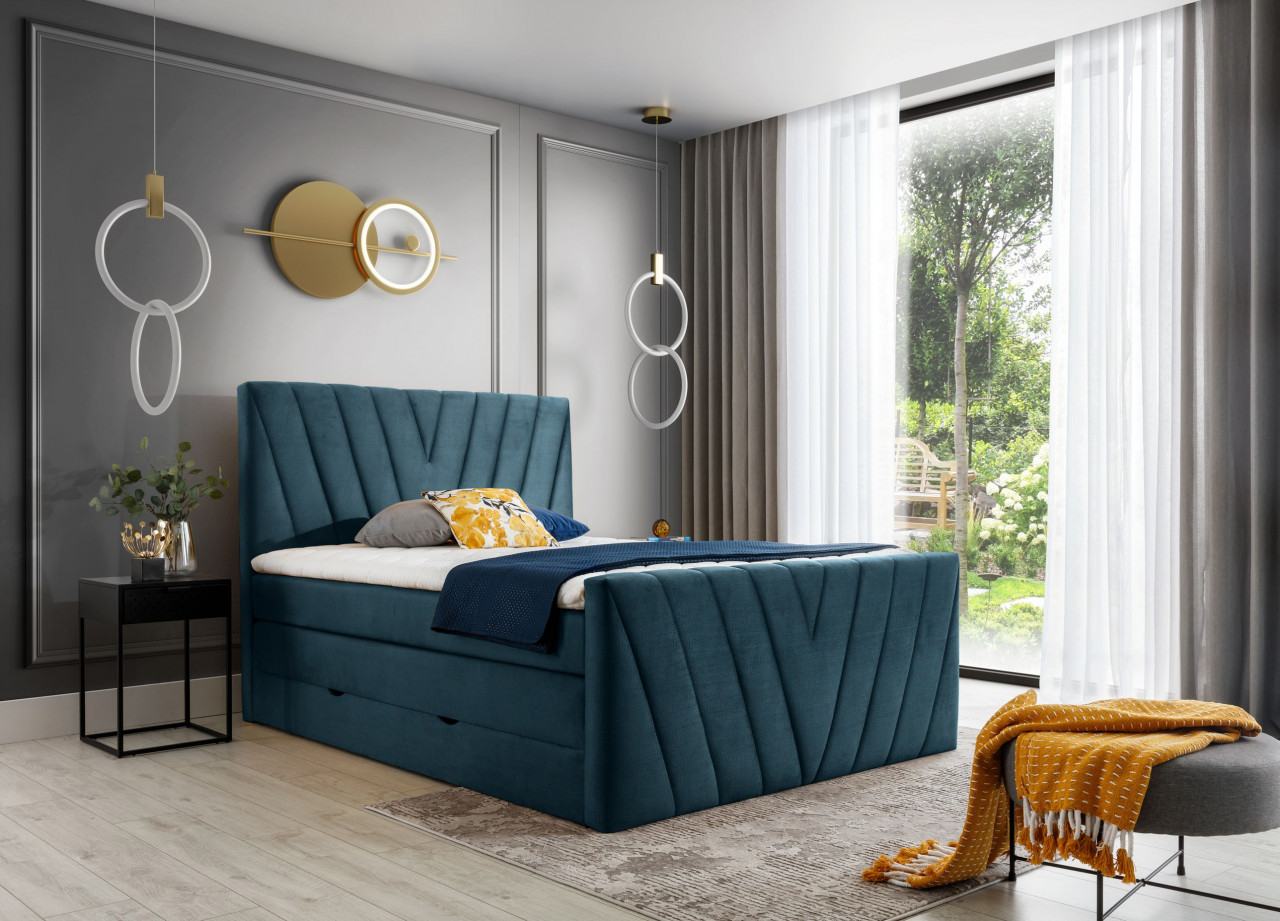 Pat boxspring Candice 140x200 cm Nube 40