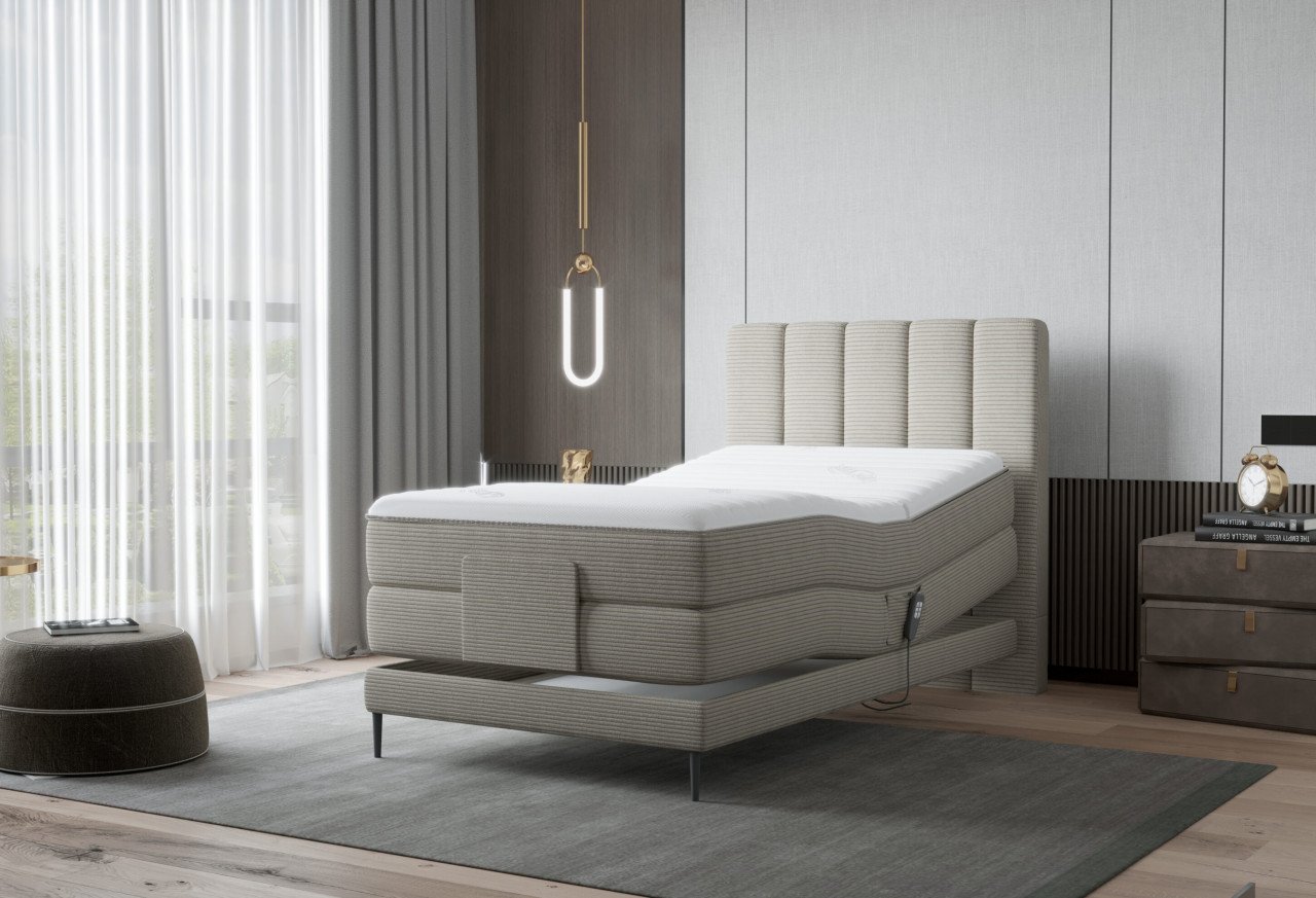 Pat tapitat boxspring Venus 100x200 cm - 2 | YEO