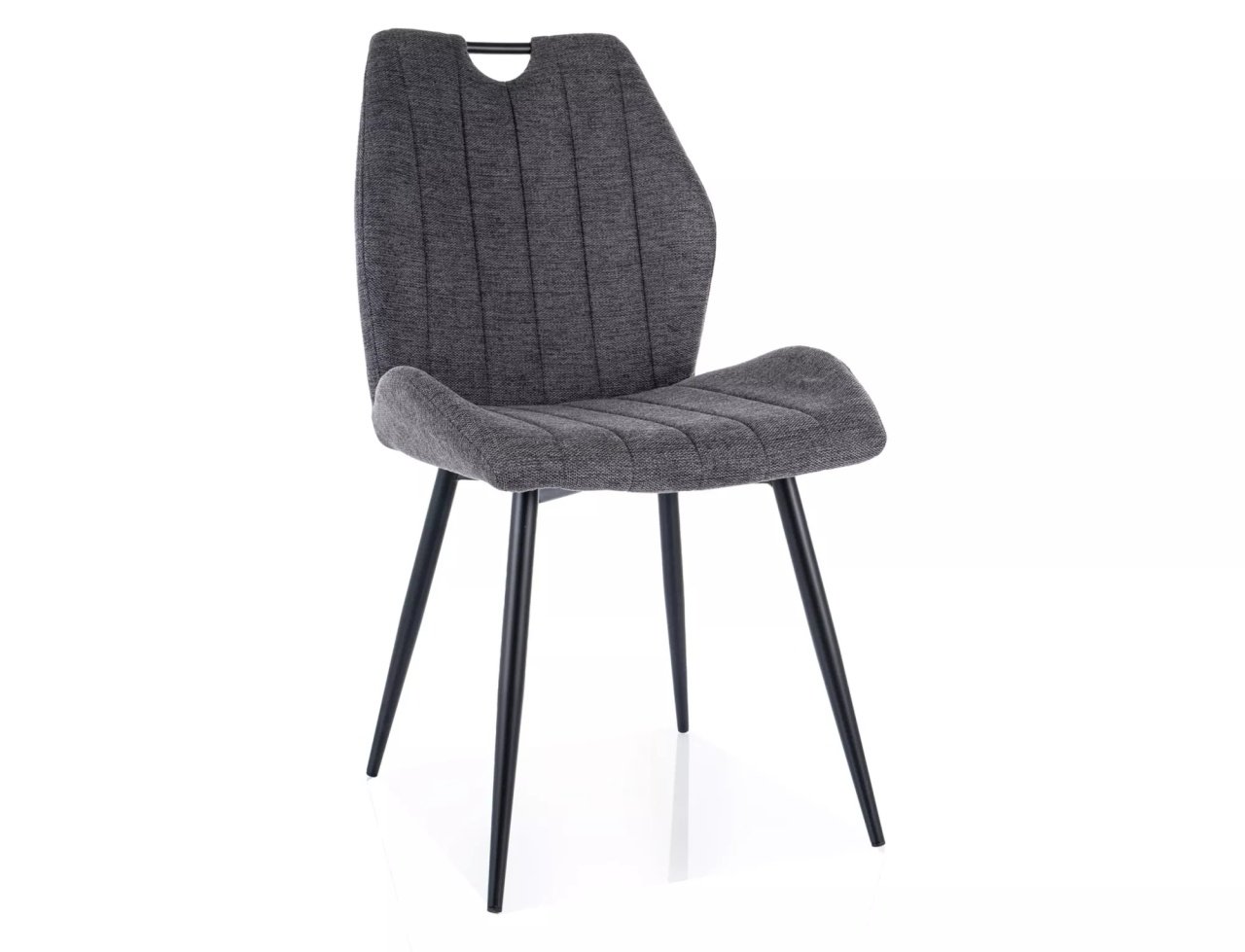 Scaun Arco gri inchis/negru Brego18