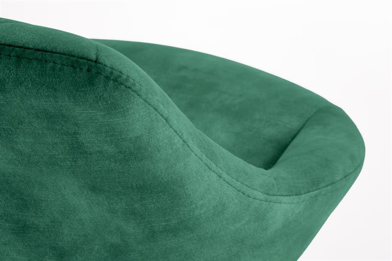 Scaun de bar H-102 velvet verde - 4 | YEO