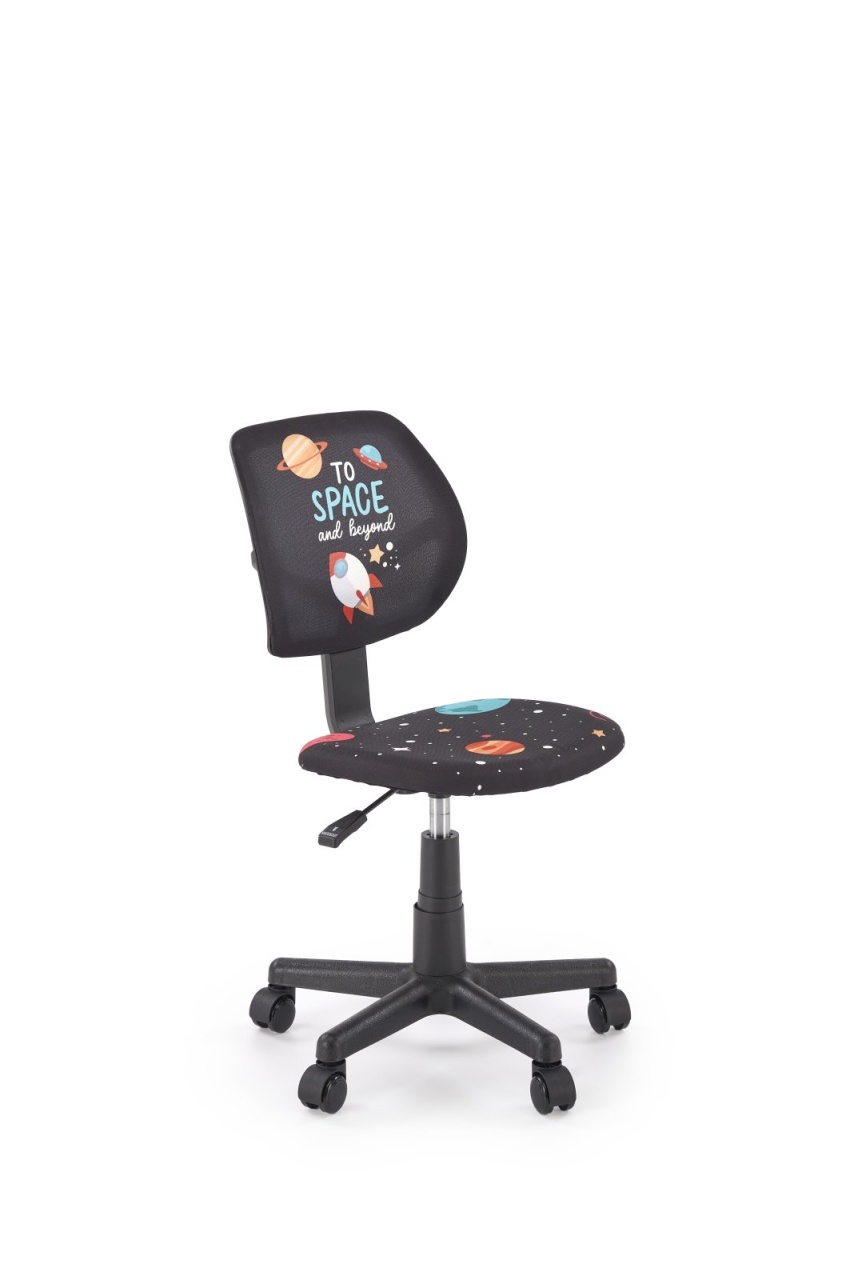 Scaun de birou copii Bingo negru H90 cm - 1 | YEO