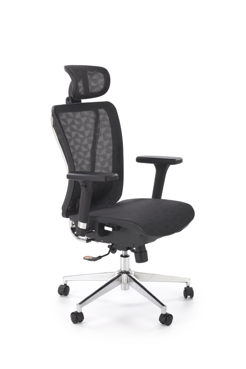Scaun de birou Vixen negru H125 cm