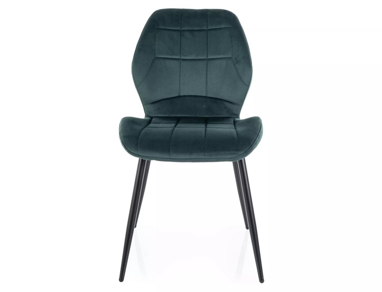 Scaun Jake velvet verde/negru Blu78 - 2 | YEO